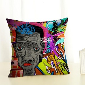graffiti cushion covers