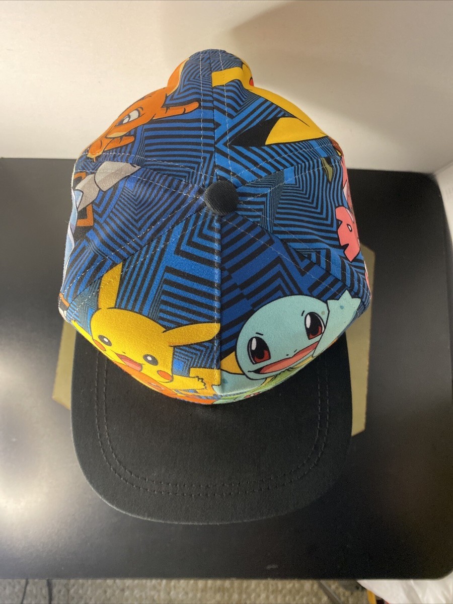 2014 Pokemon Snapback Hat Character Cap Pokemon | Accessories | Pokemon All Over Character Printed  main image 2