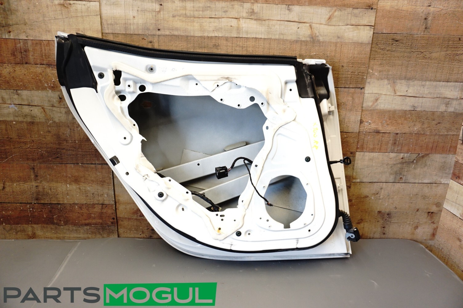 14 15 16 17 Maserati Ghibli Rear Left Pass Door Shell Panel White OEM