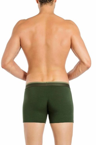 Obviously Mens FreeMan AnatoFREE Boxer Brief 3inch Leg - Pine Green - Picture 6 of 6