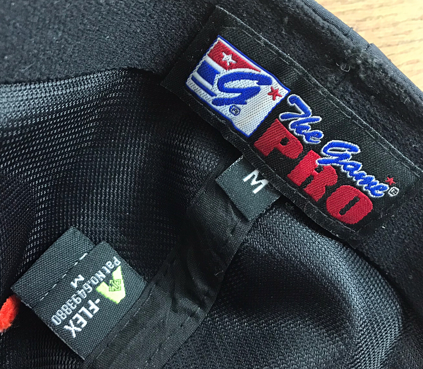 Tiger Baseball Black Polyester A-Flex Cap Hat Med… - image 7