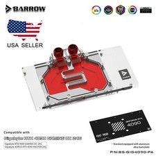 Barrow Full Cover GPU Water Block for Gigabyte Aorus RTX 4090 Master / Gaming OC