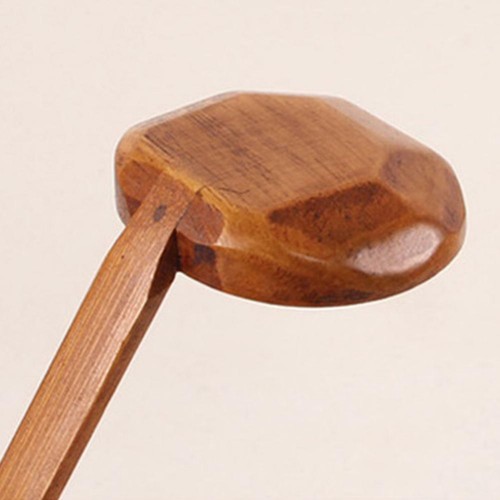 Japanese Style Wooden Ramen Spoon Soup Spoon Utensil Slotted Tool Spoon A3N1 - Picture 3 of 12