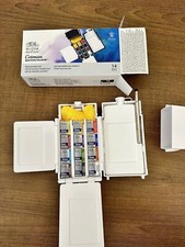 Winsor  Newton Cotman Water Colour Paint Field Box Set, Set of 12, Half