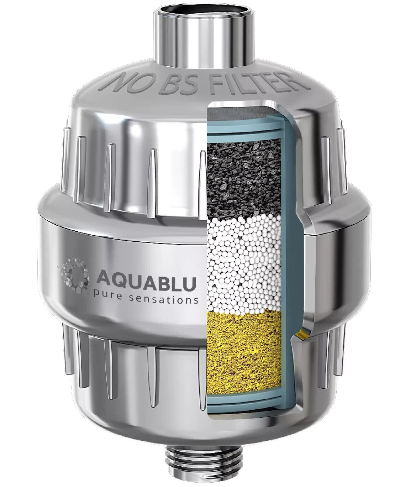 Shower Filter Heavy Duty NO BS – 99% REMOVAL Shower Head Filter for Hard Wate...