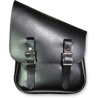 Nash Left-side Half & Half Luggage Bag Nickel Hardware For Harley Motorcycle on sale Nash Left-side Half & Half Luggage Bag Nickel Hardware For Harley Motorcycle on sale