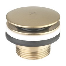 Crosswater MPRO Universal Click Clack Basin Waste Brushed Brass BSW0290F