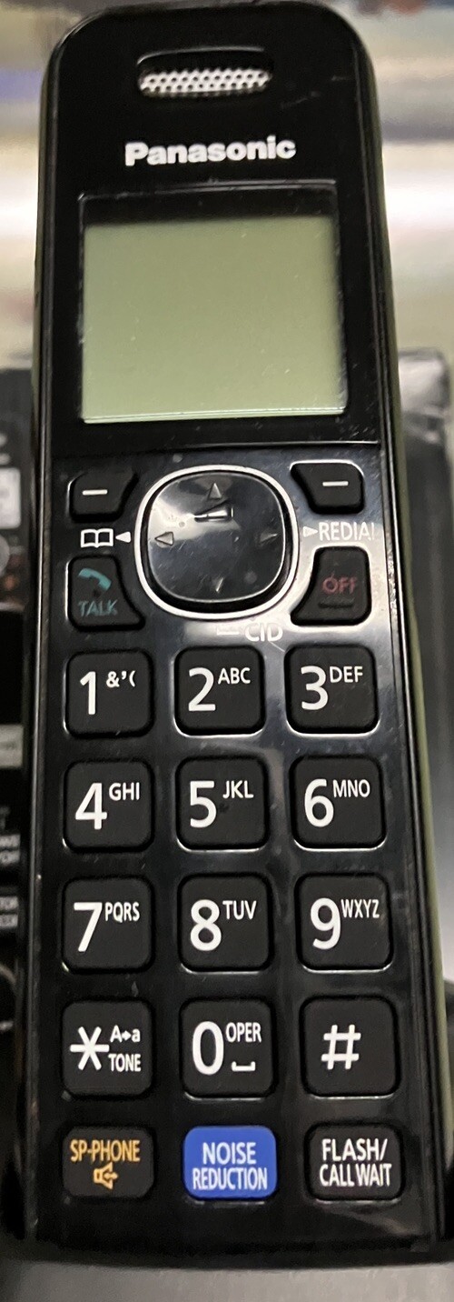 Panasonic Digital Cordless 2 Phone Answering System KXTG6841 eBay