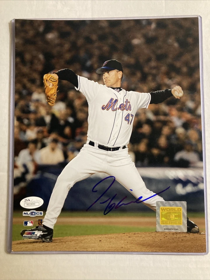 TOM GLAVINE- Signed Autographed Auto 8x10 Photo. JSA Authentic - Image 2 of 4