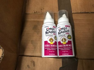 Little Remedies Baby Sterile Saline Mist 2 Fl Oz Pack Of 2 Unsealed Ebay