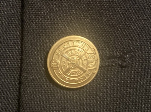 Arrow Boy’s Navy Blue Blazer Jacket Brass Buttons Fully Lined Year Round Size 12 - Picture 3 of 8