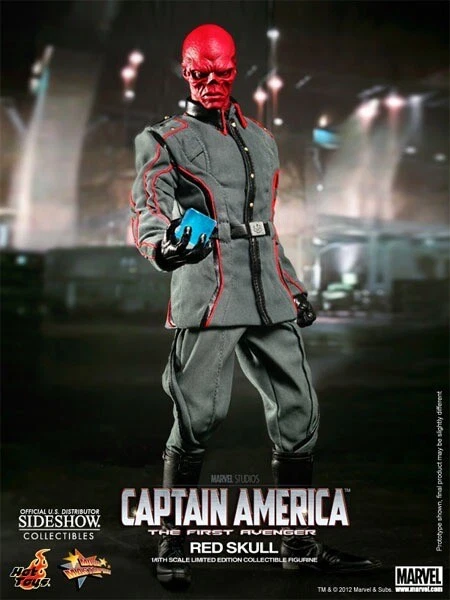 HOT TOYS MMS167 CAPTAIN AMERICA: THE FIRST AVENGER RED SKULL 1/6TH SCALE *NEW - Image 2 of 4