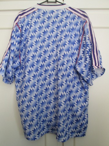 Manchester United Man Utd 1990-1992 Away Football Shirt Size Adult 44-46" 56502 - Picture 5 of 5