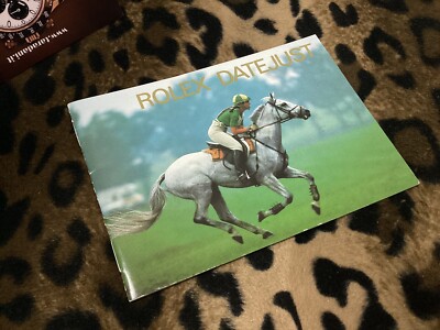 3. 1992 ENG ROLEX LIBRETTO BOOKLET DATEJUST 16234 16233 16264 16263...