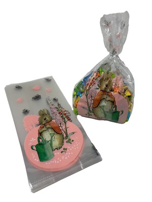 Flopsy Hase groß Süßigkeiten Party Cello Geburtstag Süßigkeiten Beutel + Krawatten Peter Geschenk