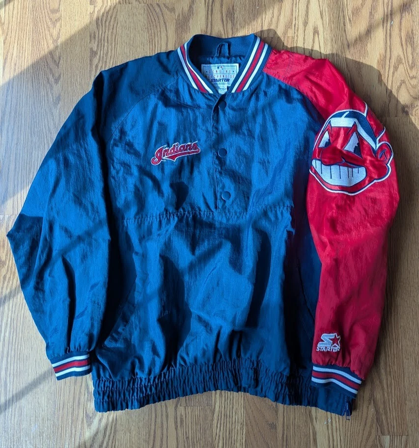 RARE! Vntg STARTER Genuine MLB Merchandise Cleveland Indians Large Chief Wahoo! - Image 2 of 4