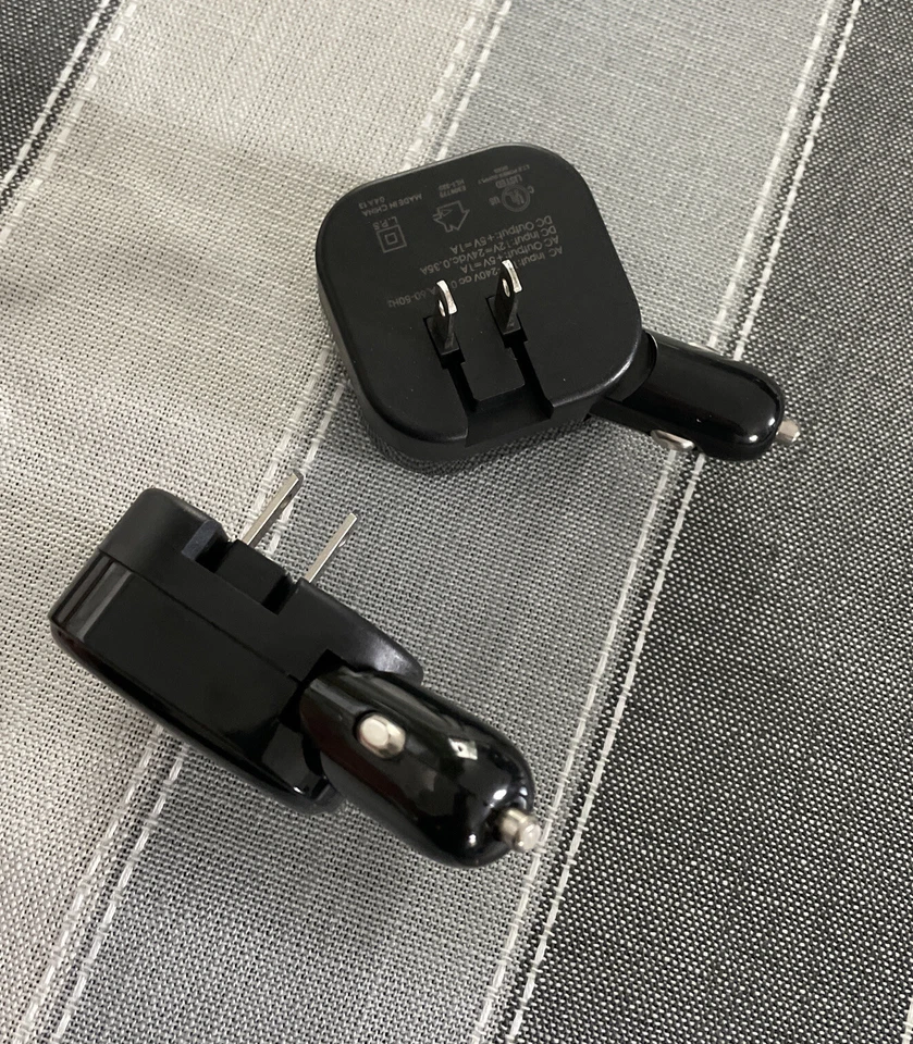 Cargador de coche 2 PIEZAS 2 puertos USB 5V=1A ENTRADA 12V-24Vdc 0,35A. #N5 Foto 3 de 4