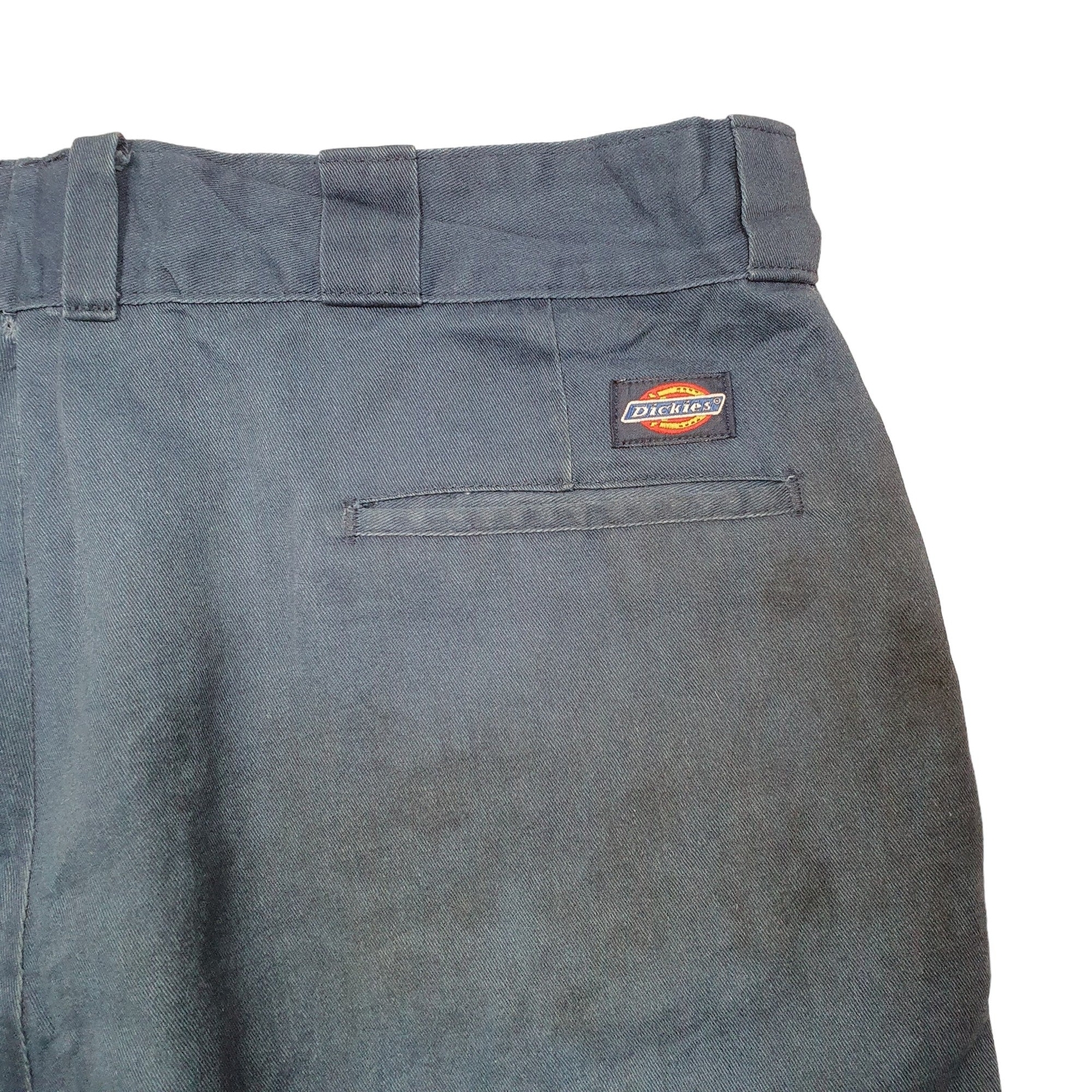 DICKIES 874 Original Fit Work Pant Navy Chino Cotton Shorts Mens W36 image 2