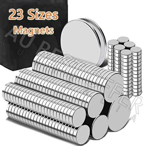 Super Strong Cylinder Magnets Rare-Earth Neodymium Magnet With Hole Round AU - Bild 3 von 13