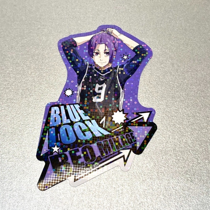 Reo Mikage Holo Seal Sticker Blue Lock TCG Shonen Magazine Japan
