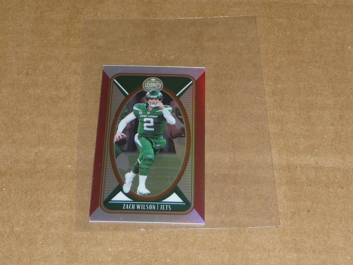 2022 Panini Legacy ZACH WILSON MINI RED JETS /50 M6936 | eBay