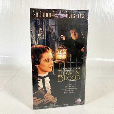 [NEW SEALED] The Mystery of Edwin Drood (Horror VHS) w/ Watermarks