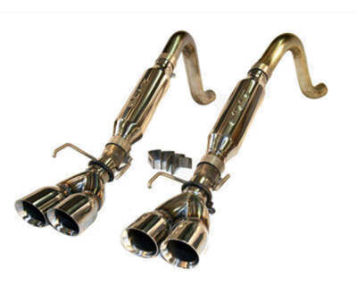 SLP 31077 Loud Mouth Axle-Back Exhaust Kit for 05-08 Chevy Corvette C6 6.0L LS2