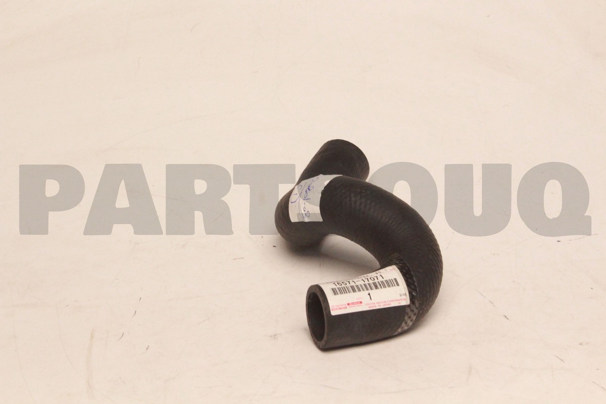 「RT-143711」 1657117071 Genuine Toyota HOSE, RADIATOR, INLET 16571-17071