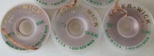 3x 10' Rolls Soder Wick #3 50-3-10 Desoldering Braid .075" Removal CHEMTRONICS