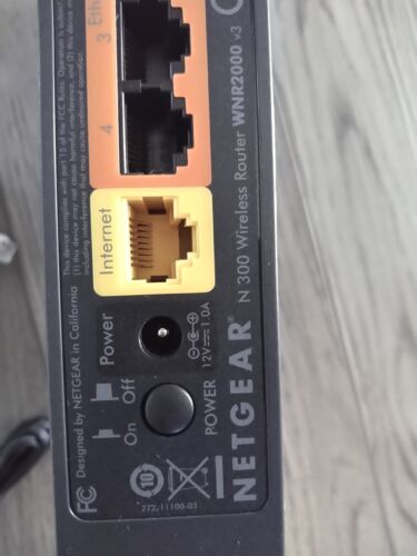 Netgear WNR2000 Wireless N Router N300 4 Port Ethernet spectrum charter - Picture 3 of 6