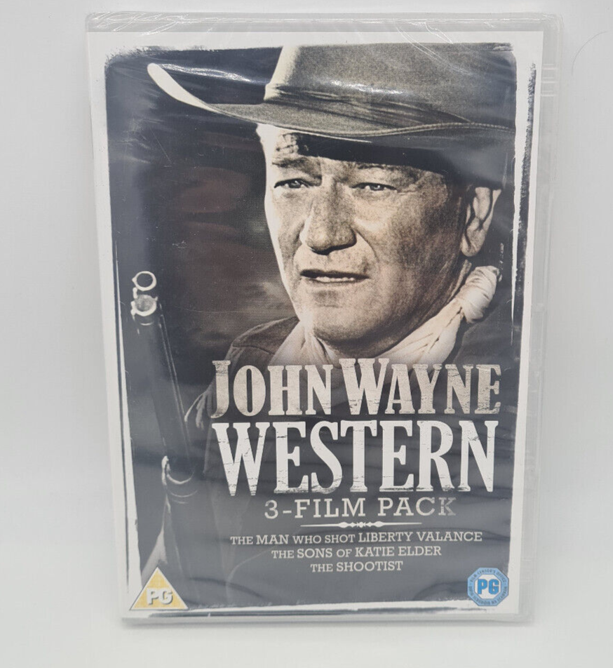 Man Who Shot Liberty Valance / The Sons Of Katie Elder / The Shootist DVDs New