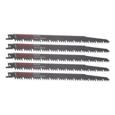 Makita P-05072 300mm Reciprocating Saw Blades Teeth Type C HCS 4-5TPI Pack of 5