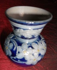 Vase pot en grès d'Alsace vernissé