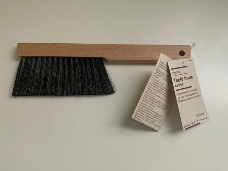 Wooden Handle Broom Cleaning Brush, added horse hair