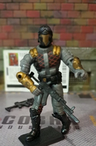 GI JOE ~ 2004 PYTHON PATROL COBRA VIPER ~ 100% COMPLETE & FILE CARD