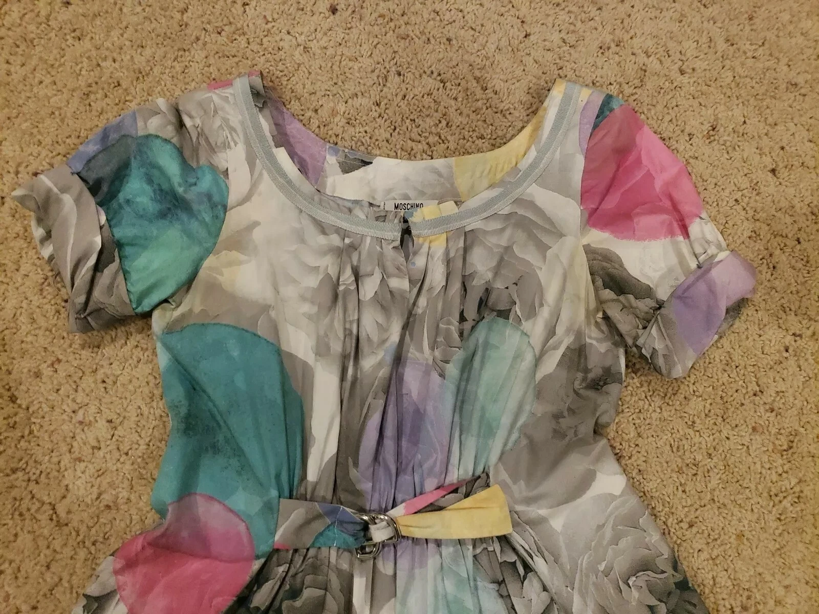 MOSCHINO CheapandChic Fiorele Donna Piccolo Abito Italia