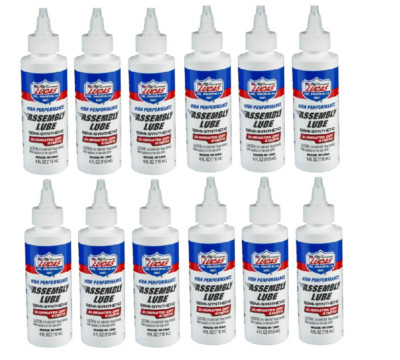 Lucas Oil High Performance Assembly Semi-Synthetic Lube 10152 4oz bottle 12 pack