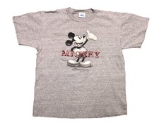 Vintage Disneyland Resort Mickey Mouse T Shirt Men  s L Gray
