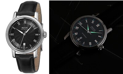 EPOS Ø 41mm Emotion blk face auto mechanical see-thru self-winding 3390 ETA2892