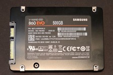 Samsung 860 EVO 500GB SATA III V-NAND 2.5" SSD MZ-76E500  92 - 100 HEALTH