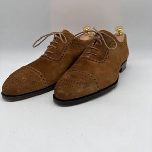 carmina tobacco suede PENNY LOAFERS 10082 SIMPSON Mens penny loafers in brown calf suede.Finished with a single leather sole and calf lining.Like every pair of Carmina shoes Mens Carmina Shoes | eBay