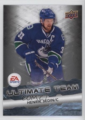 2011-12 Upper Deck EA Ultimate Team Henrik Sedin #EA4 HOF 02v3