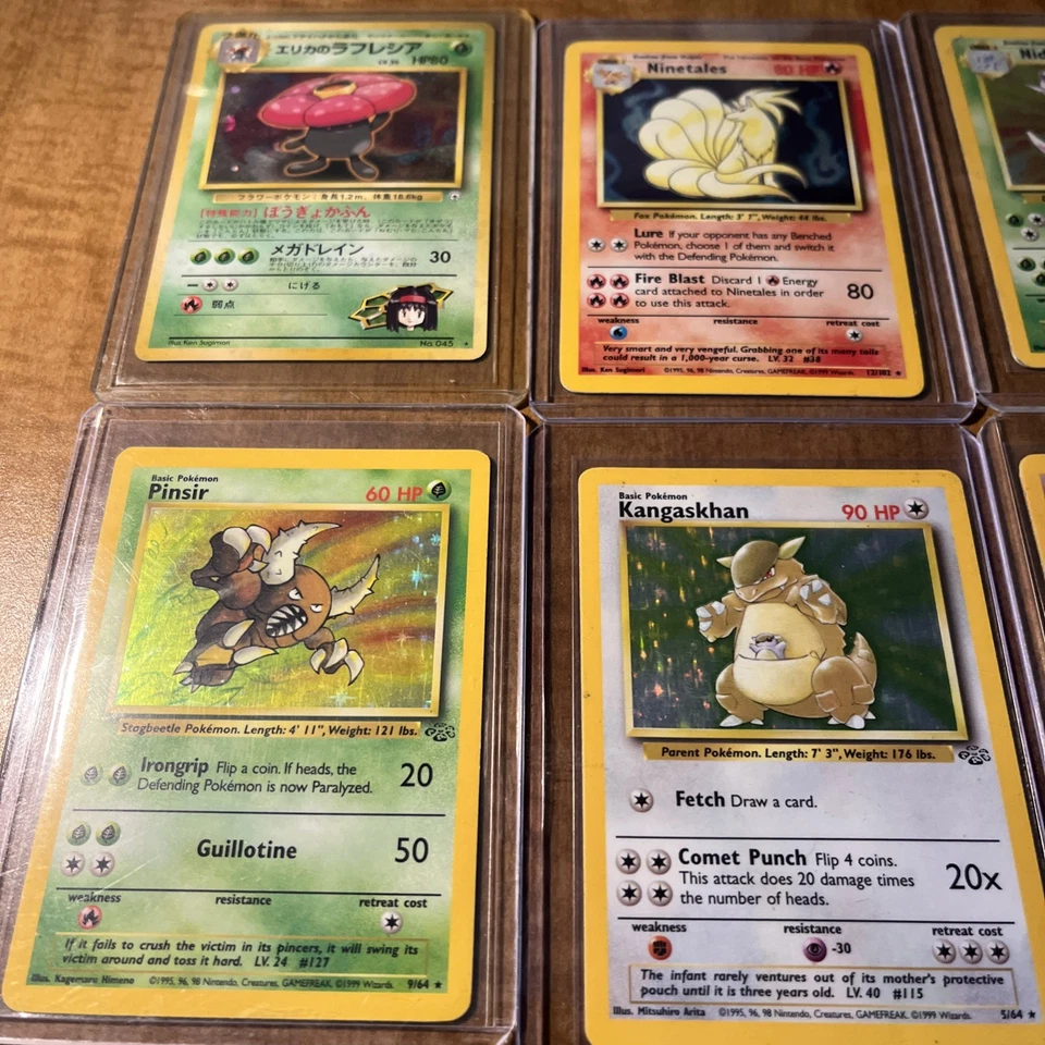 Vintage Old Pokemon Cards All WOTC 10-Pack! (x1) 1st Edition & (x1) Shadowless! - Image 4 of 4