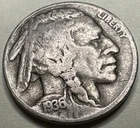 1936-D Buffalo Nickel Full Date 5C 696X