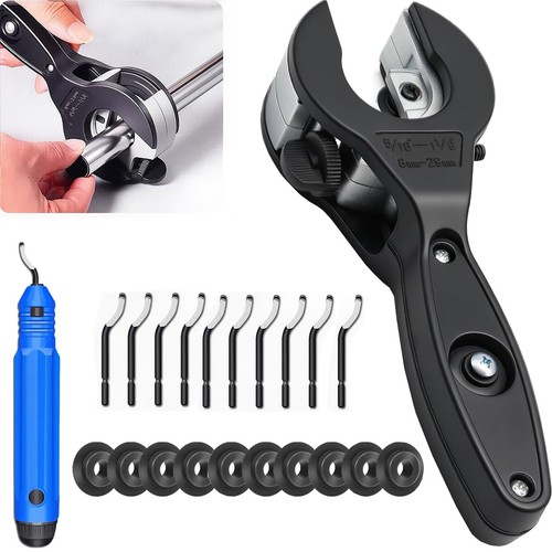 22 Pcs Ratcheting Tubing Cutter Pipe Cutting Tool for Copper Brass Aluminum