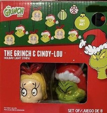 THE GRINCH AND CINDY LOU WHO HOLIDAY LIGHT STRING Christmas Dr. Seuss 2023