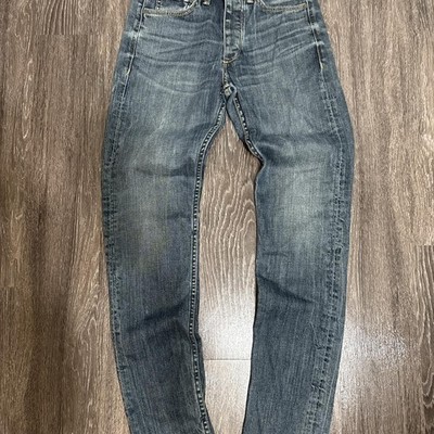 Rag & Bone Men's Blue and Navy Jeans