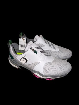 Men Adidas CodeChaos 25 BOA Spikeless Golf Shoes White Pink IG8705 Size 11.5