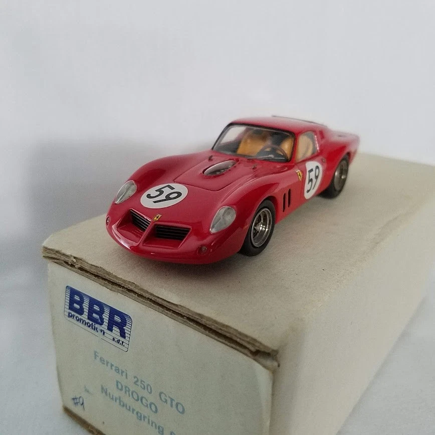 BBR Construido en Fábrica Ferrari 250 GTO DROGO - Escala 1/43 Foto 2 de 4