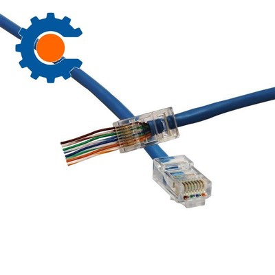 Eclipse Tools Pro'sKit 100 Pcs QuikThru RJ45 - CAT6 Connectors